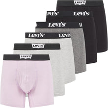 Mens Boxer Briefs Breathable Cotton Underwear for Men Pack of 6