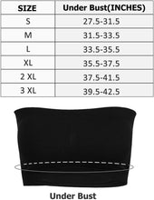 Women Strapless Bandeau Bra,Comfortable Wirefree Padded Bralette Tube Bra S-XXXL 1/2/3 Packs