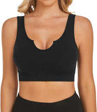 Sports Bras for Women, Seamless Comfortable Yoga Bra with Removable Pads