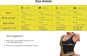 Women U Back Yoga Bra Padded Longline Workout Crop Top Naked Feeling Camisole Fitness Vest Medium Support