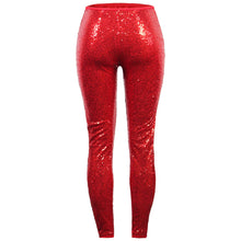 Women's Skinny Leggings Fashoin Sequined Stitching Trousers Party Clubwear Leggins slim  Hip Lifting Long Pants Lady Streetwear