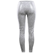 Women's Skinny Leggings Fashoin Sequined Stitching Trousers Party Clubwear Leggins slim  Hip Lifting Long Pants Lady Streetwear