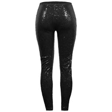 Women's Skinny Leggings Fashoin Sequined Stitching Trousers Party Clubwear Leggins slim  Hip Lifting Long Pants Lady Streetwear