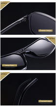 UVLAIK Rectangle Polarized Sunglasses Men Oversized Mirror Driving Sun Glasses Brand Designer Driver Sunglass UV400 Goggles