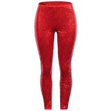 Women's Skinny Leggings Fashoin Sequined Stitching Trousers Party Clubwear Leggins slim  Hip Lifting Long Pants Lady Streetwear