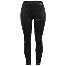 Women's Skinny Leggings Fashoin Sequined Stitching Trousers Party Clubwear Leggins slim  Hip Lifting Long Pants Lady Streetwear