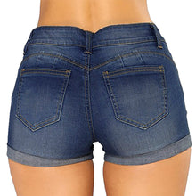 Summer Denim Shorts Women High Waisted Plus Size Ripped High Waisted Denim Shorts Stretchy Jean Shorts Women's Summer Shorts