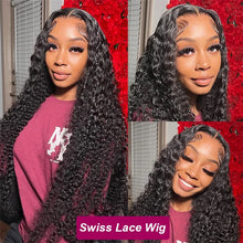 200% Density 13x6 Deep Wave Lace Front Wigs Human Hair 13x4 Hd Lace Frontal Wigs Pre Plucked For Women