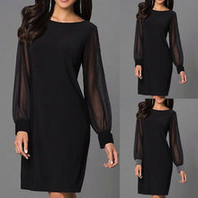 Dresses For Women 2024 Casual Shiny Mesh Long Sleeve Body Slim Dress Crewneck Elegant Dresses For Wedding Guest Woman Clothing