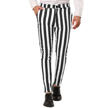 Pants For Men Fashion Summer Autumn Striped Large Size Refreshing Casual Trousers High Street Harajuku Sweatpants Men'S Clothing