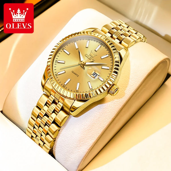 OLEVS 5593 Quartz Women's Watch Waterproof Luminous Scale Business Elegance Ladies Wristwatch Luxury Brand Watch for Women