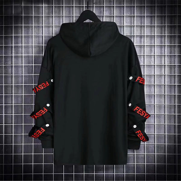 Men'S Sweat-Shirt Long Sleeve Hoodies Letter Print Tracksuit Hip Hop Sweatshirt Fall Winter New In Hoodies & Sweatshirts