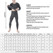 Winter Thermal Underwear Set For Men Thickened Bottom Shirt Long Johns 2pcs Thick Fleece Pajamas Suit Inner Wear Basic Clothing