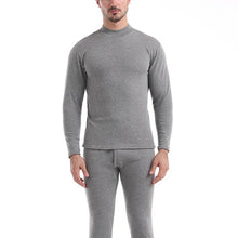 Winter Thermal Underwear Set For Men Thickened Bottom Shirt Long Johns 2pcs Thick Fleece Pajamas Suit Inner Wear Basic Clothing