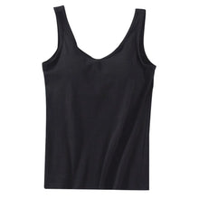 Women'S T-Shirt Womens Tank Tops With Built In Bras 2024 Summer Casual Crew Neck Sleeveless Camisole Cotton Padded топ женский