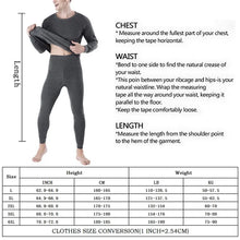 Winter Thermal Underwear Set For Men Thickened Bottom Shirt Long Johns 2pcs Thick Fleece Pajamas Suit Inner Wear Basic Clothing