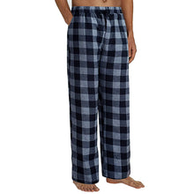 Men Pajamas Plaid Pants Sleep Long Pant With Pockets Soft Pj Bottoms Classic Home Wear Elastic Waist Korean Fashion Clothing