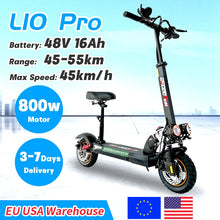 EU USA Warehouse Adult Electric Scooter 48v 13ah 16Ah Escooter Kick Scooter Lightweight Long Range 35-55km Scooters 800w