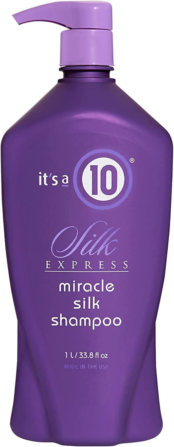 Silk Express Miracle Silk Shampoo 33.8 Oz