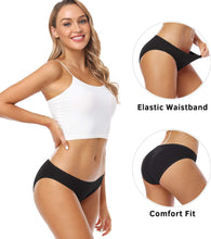 Women’S Underwear Cotton Hipster Panties Breathable Stretch Bikini Panties for Women Pack