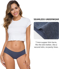 Cotton Underwear for Women Seamless Bikini Panties Calzones De Mujer 6-Pack