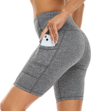 3 Pack High Waist Out Pocket Yoga Short 8